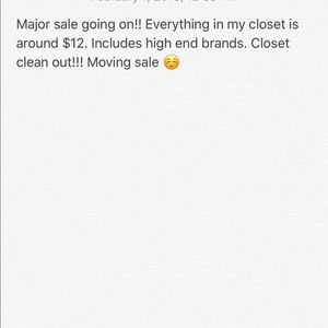 Moving sale!!